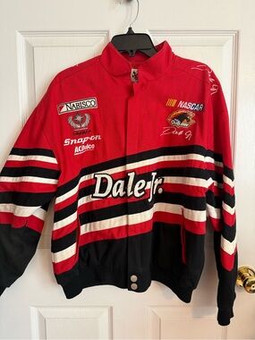 Chase Authentics Red & Black Dale Jr. Racing Jacket